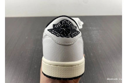 AIR BLACK SCOTT TRAVIS JORDAN X WHITE LOW 1 OG 0918
